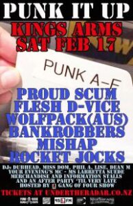 Punk It Up Announce Flesh D Vice & The Rocket Jocks