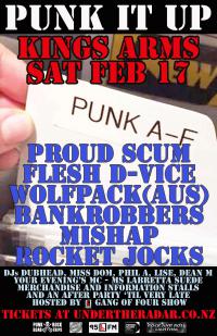 Punk It Up Announce Flesh D Vice & The Rocket Jocks