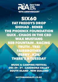 Rhythm & Alps Drop 100% Aotearoa Line Up For 2020 Festival