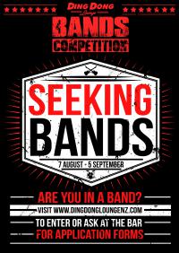 Seeking Auckland Bands For The Ding Dong Lounge Bands Competition 2015