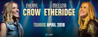 Sheryl Crow And Melissa Etheridge Three Nz Shows Announced For April 2018