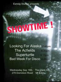 Showtime At The Clare Inn September 16th