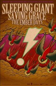 Sleeping Giant (usa) New Zealand Tour 2013 With Saving Grace & The Ember Days