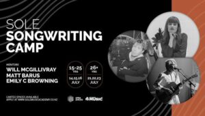 Sole Music Academy Presents A 3 Day Songwriting Camp Where Attendees Will Be Mentored By 3 Of Ōtautahi's Finest Songwriters