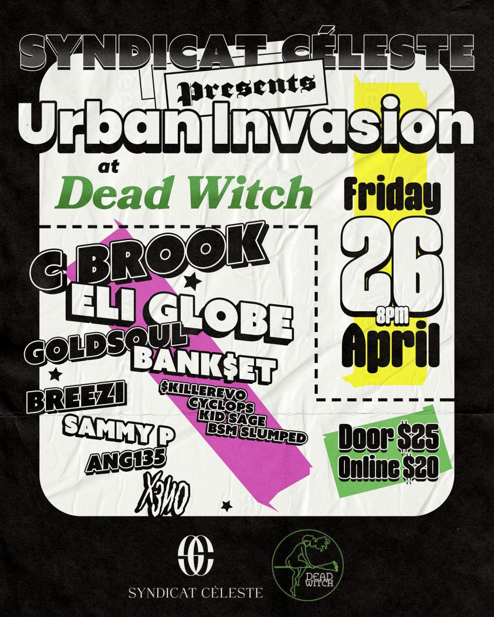 Syndicat Celeste Unleashes 'urban Invasion'