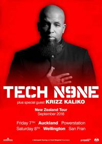 Tech N9ne With Special Guest Krizz Kaliko Announces Nz Tour