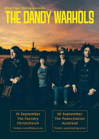 The Dandy Warhols To Play Two New Zealand Shows This September!