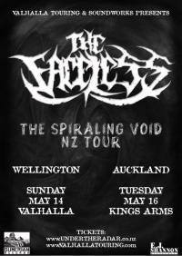The Faceless The Spiraling Void Nz Tour