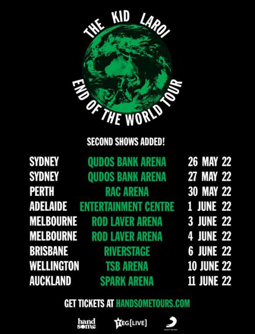 The Kid Laroi Announces End Of The World Tour NZ – Muzic.NZ