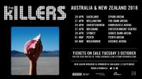 The Killers Announce Nz 2018 Tour Dates