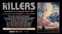 The Killers Announce Special Guests Jack Ladder On Imploding The Mirage Nz Tour 2022