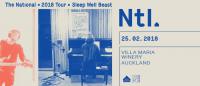 The National Announce Tiny Ruins To Support Villa Maria Show