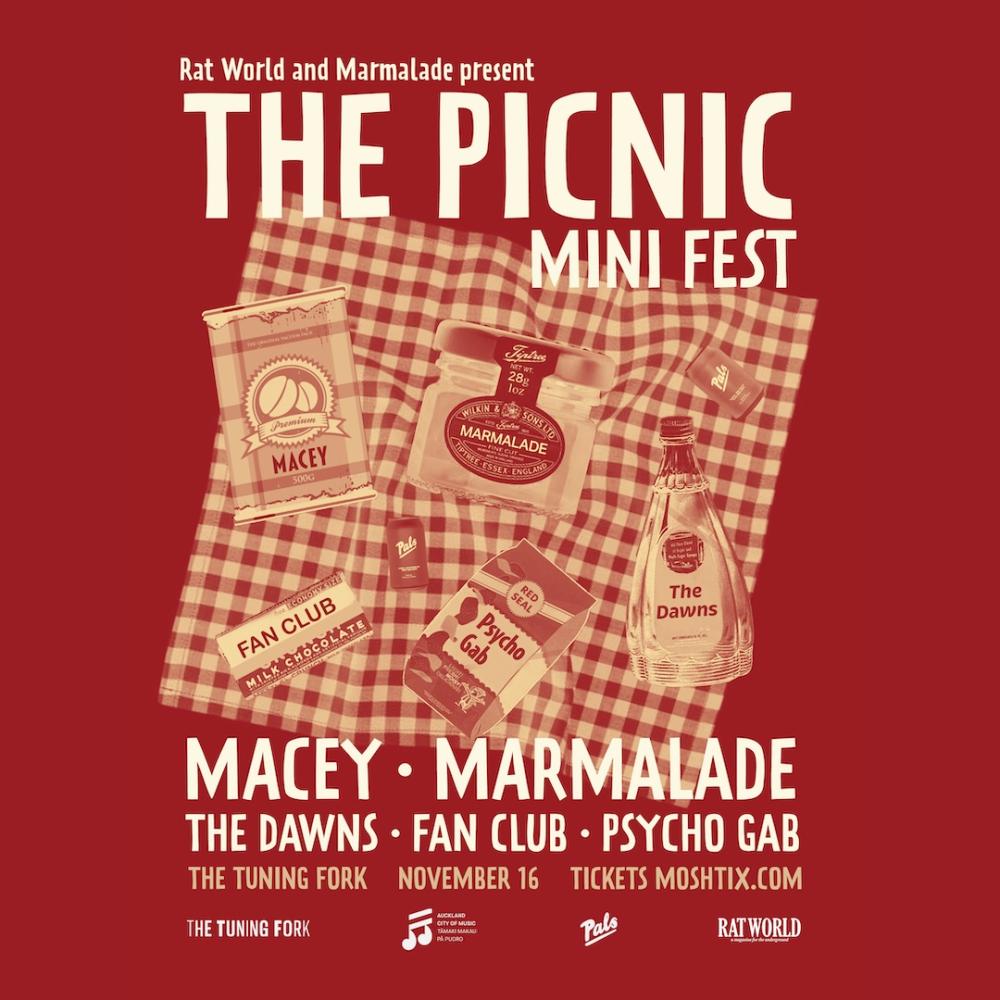The Picnic: Marmalade And Rat World Present A Mini Fest Of Auckland’s Hottest Local Acts