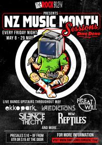 The Rock Presents The Nz Music Month Sessions At Ding Dong Lounge Next Month!