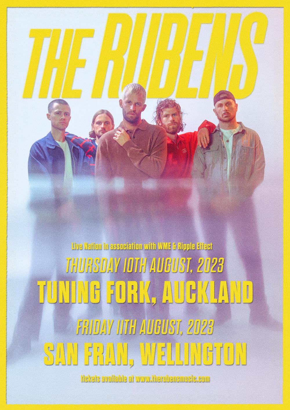 The Rubens Return To Aotearoa