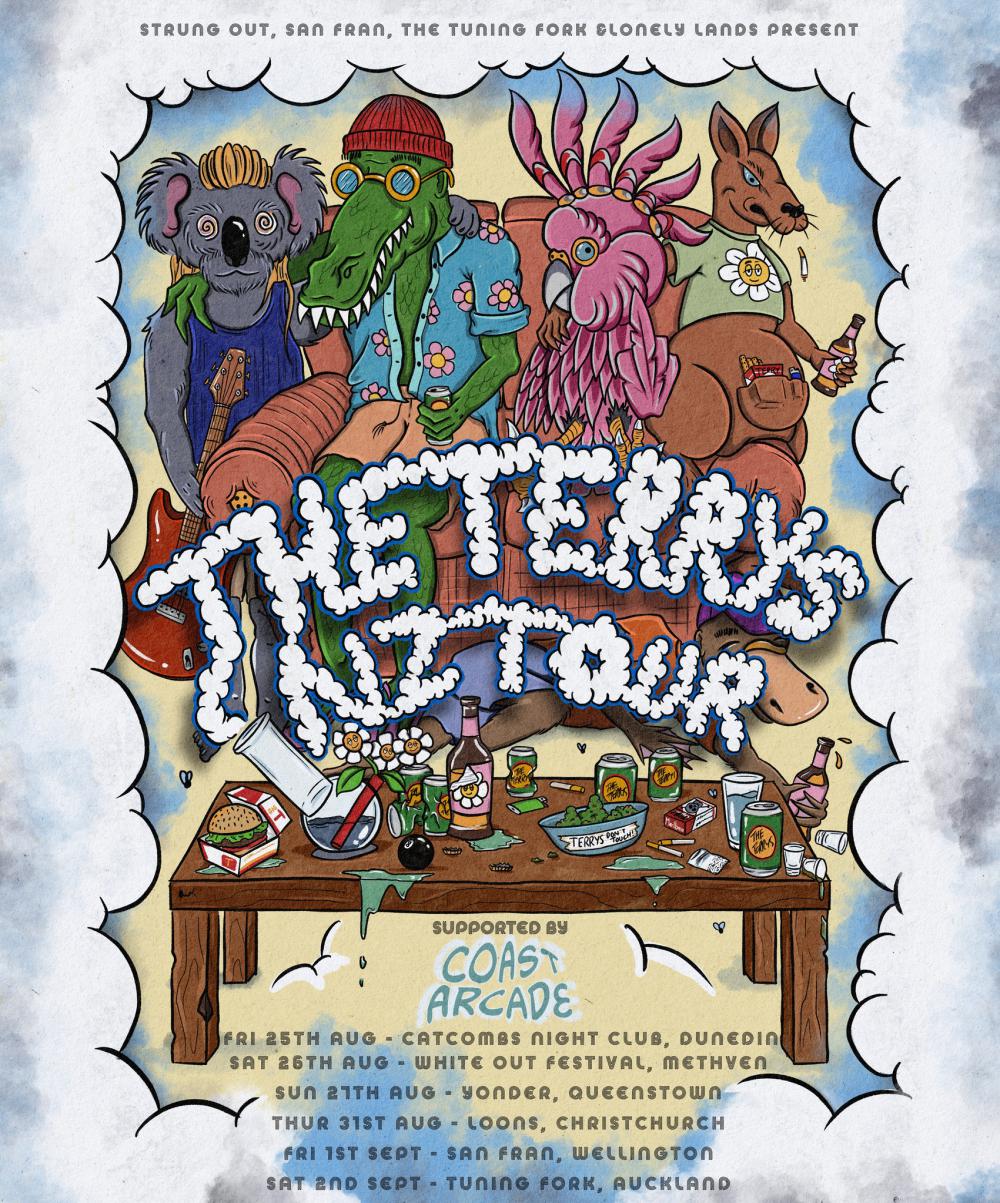 The Terry's Announce Nz Tour