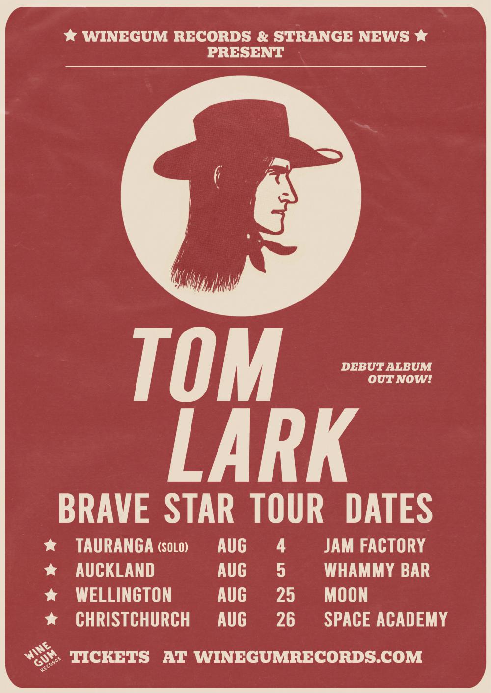 Tom Lark Tour: Ōtautahi Show Added, Supports Announced