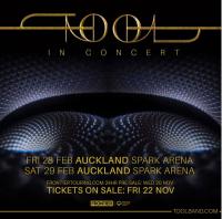 Tool Due To Overwhelming Demand Second Auckland Show Added