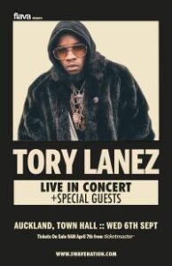 Tory Lanez Announces Debut New Zealand Show