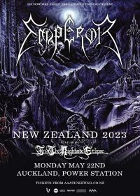 Valhalla Touring And Soundworks Direct Presents Emperor New Zealand 2023
