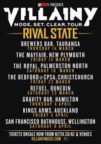 Villainy With Rival State Mode.set.clear. Tour