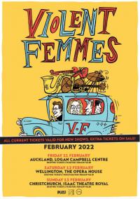 Violent Femmes Reschedule New Zealand Tour To February 2022