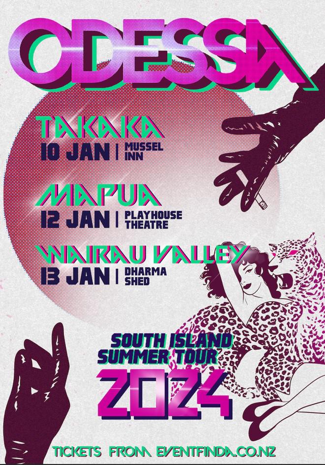 Wellington’s Garage Funk Legends Odessa Are On Tour This Summer
