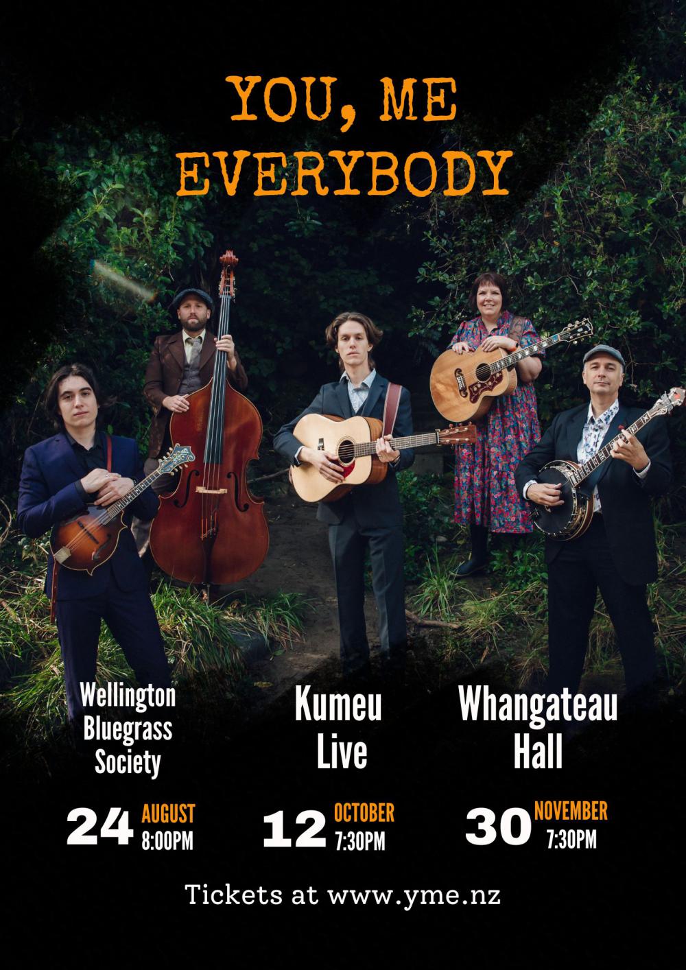 You, Me, Everybody Announce A Series Of Three Intimate Shows For 2024