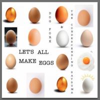 Dog Fork Let's All Make Eggs