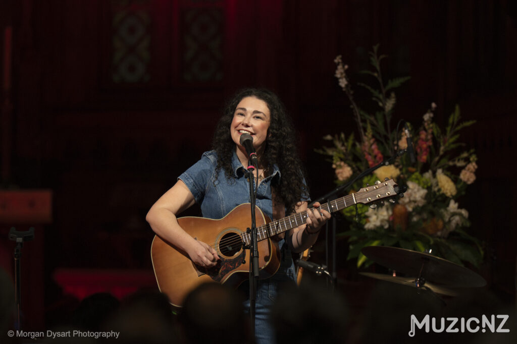 Jenny Mitchell performs at Old St Paul's. Photo by Morgan Dysart.
