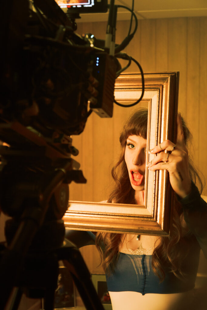 Christabel (gold frame 3) photographed by dara feller