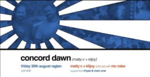 Gig Review: Concord Dawn @ Yot Club, Raglan 30/08/2019 1