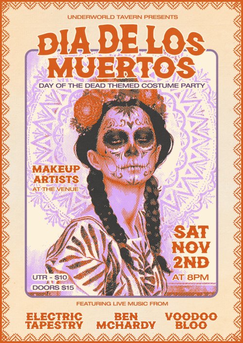 Gig Review: Dia De Los Muertos @ Underworld Tavern, Wellington 02/11/2024 1