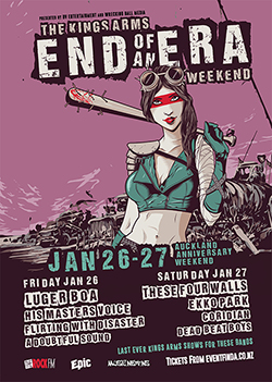 Gig Review: End Of An Era Night 1 @ Kings Arms, Auckland 26/01/2018 1