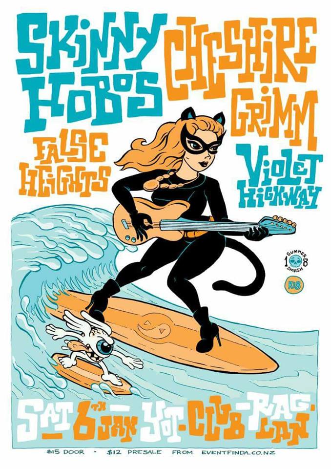 Gig Review: Skinny Hobos @ Yot Club, Raglan 06/01/2018 1