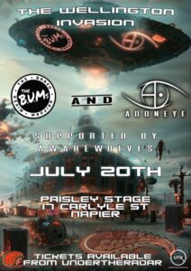 Gig Review: Wellington Invasion @ Paisley Stage, Napier 20/07/2024 1